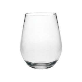 Oval Halo Tritan Glasses Drinking Set of 4 Hi Ball (20oz), Plastic Drinking Glasses, BPA Free Cocktail Glasses, Drinkware Set, Plastic Water Tumblers