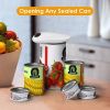 Kitchen Electric Can Opener: Open Your Cans with A Simple Push of Button - Smooth Edge