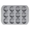 Farberware Nonstick Bakeware 12-Cup Muffin Pan and Cake Pan Set, 4-Piece, Gray